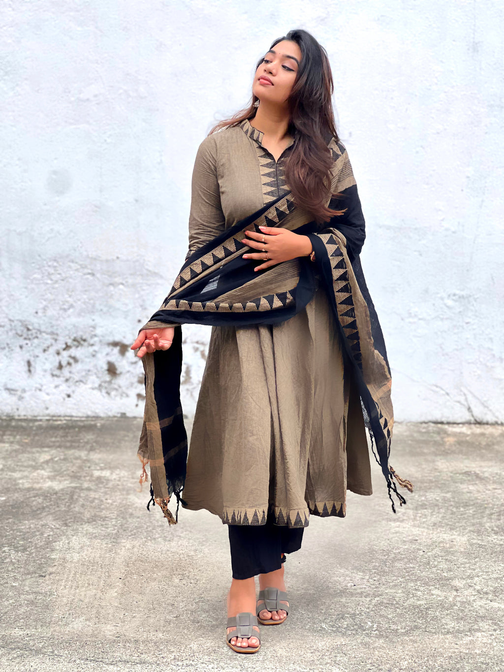 Deekshi Mangalagiri Anarkali set