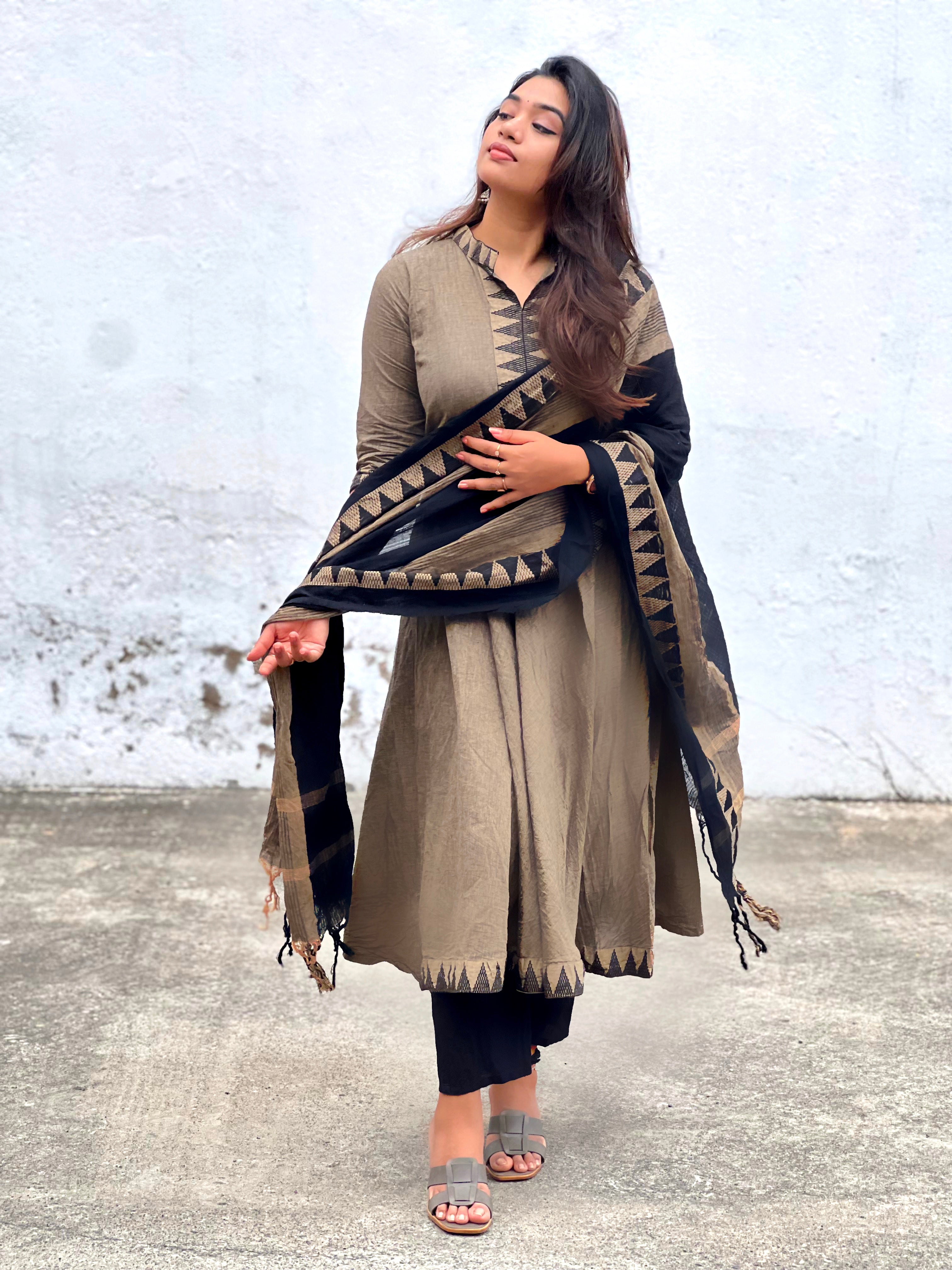 Deekshi Mangalagiri Anarkali set