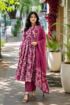 Deepa cotton Anarkali Set
