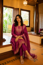 Mahathi Silk Cotton Suit Set