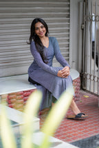 Kayal Handblock Printed Cotton Kurti