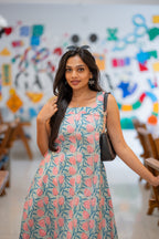 Alisha Handblock Printed Cotton Kurti