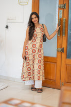 Hiyana Handblock Printed Cotton Kurti