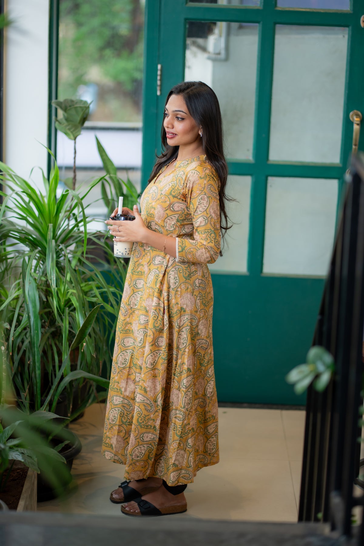 Pooja Handblock Printed Cotton Kurti