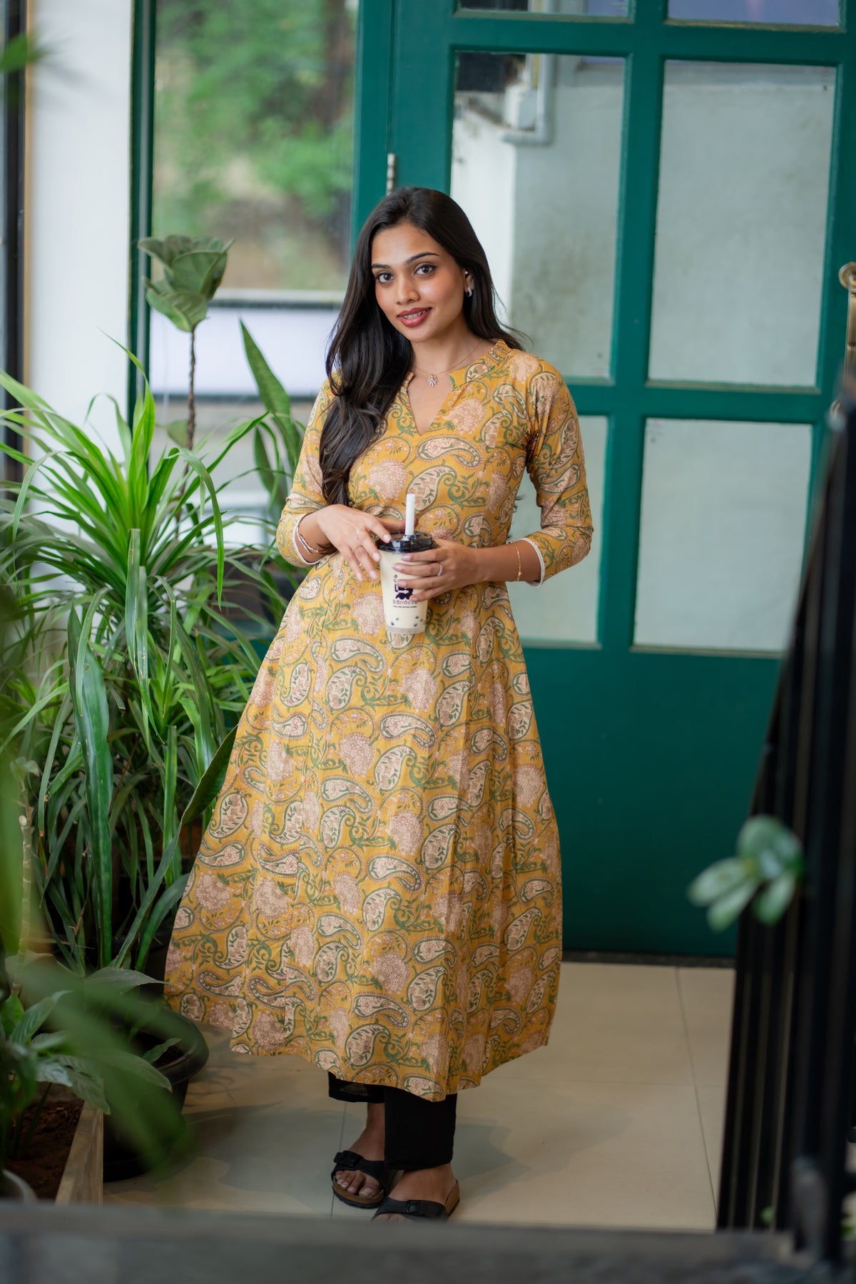 Pooja Handblock Printed Cotton Kurti