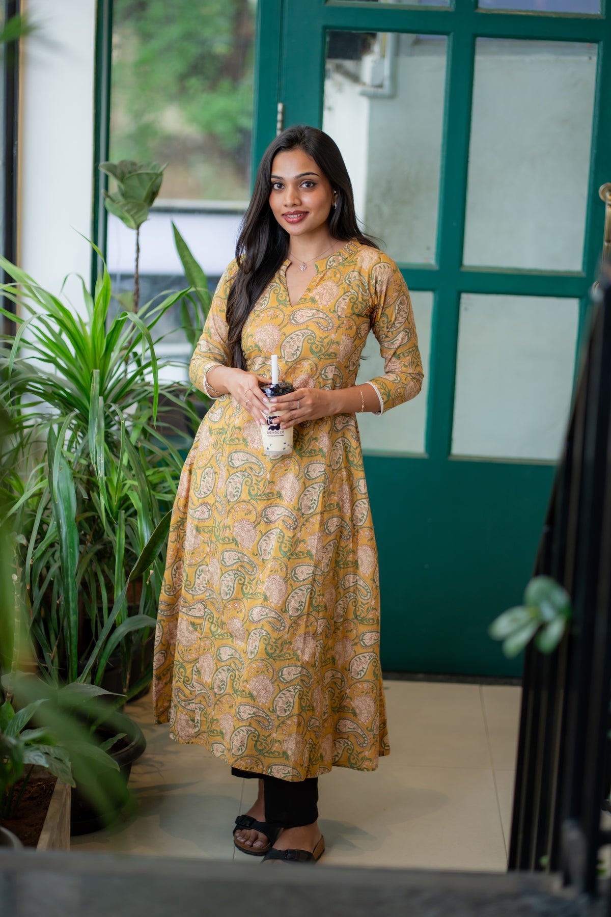 Pooja Handblock Printed Cotton Kurti