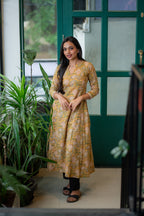 Pooja Handblock Printed Cotton Kurti