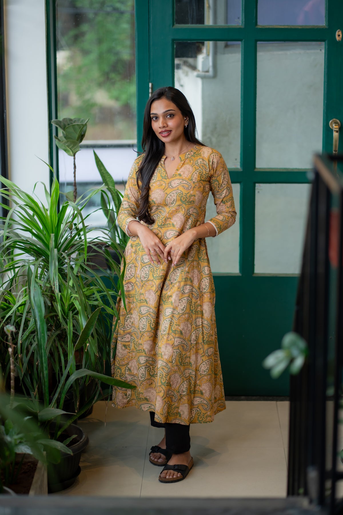 Pooja Handblock Printed Cotton Kurti