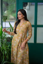 Pooja Handblock Printed Cotton Kurti