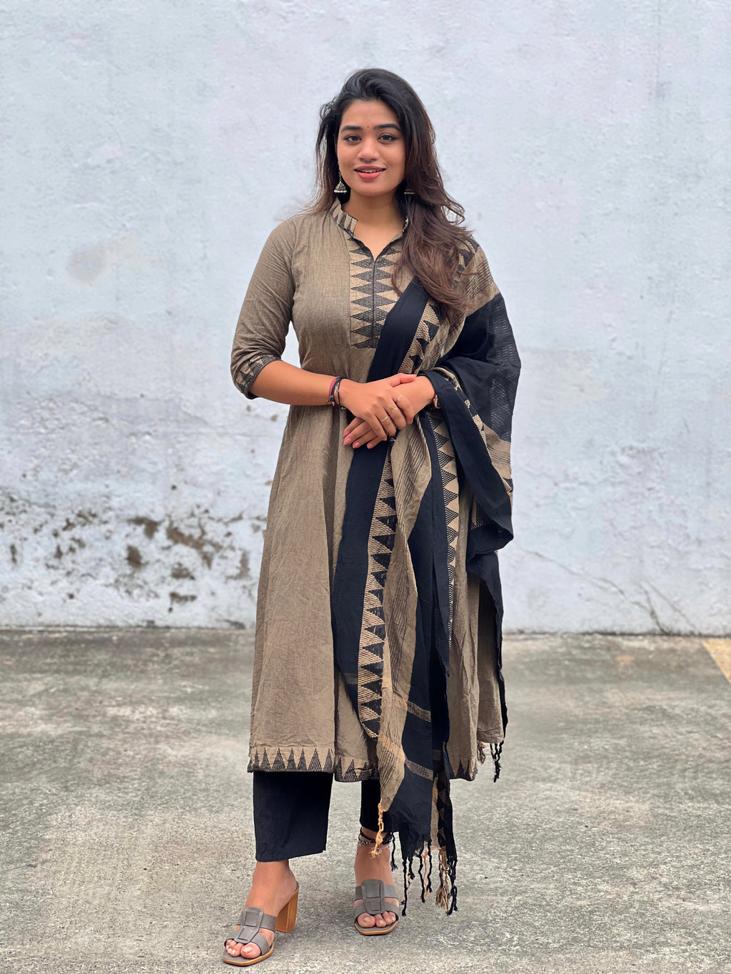 Deekshi Mangalagiri Anarkali set