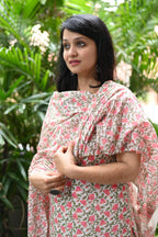 Raaji Sleevless kurta pant Dupatta set