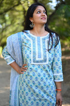 Ahoyi cotton sharara set