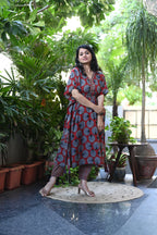 Aashri Cotton Kaftan Set