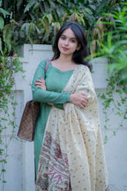 Shimona Silk Cotton Suit Set