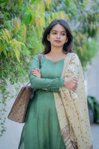 Shimona Silk Cotton Suit Set