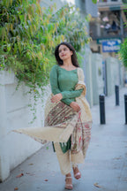 Shimona Silk Cotton Suit Set