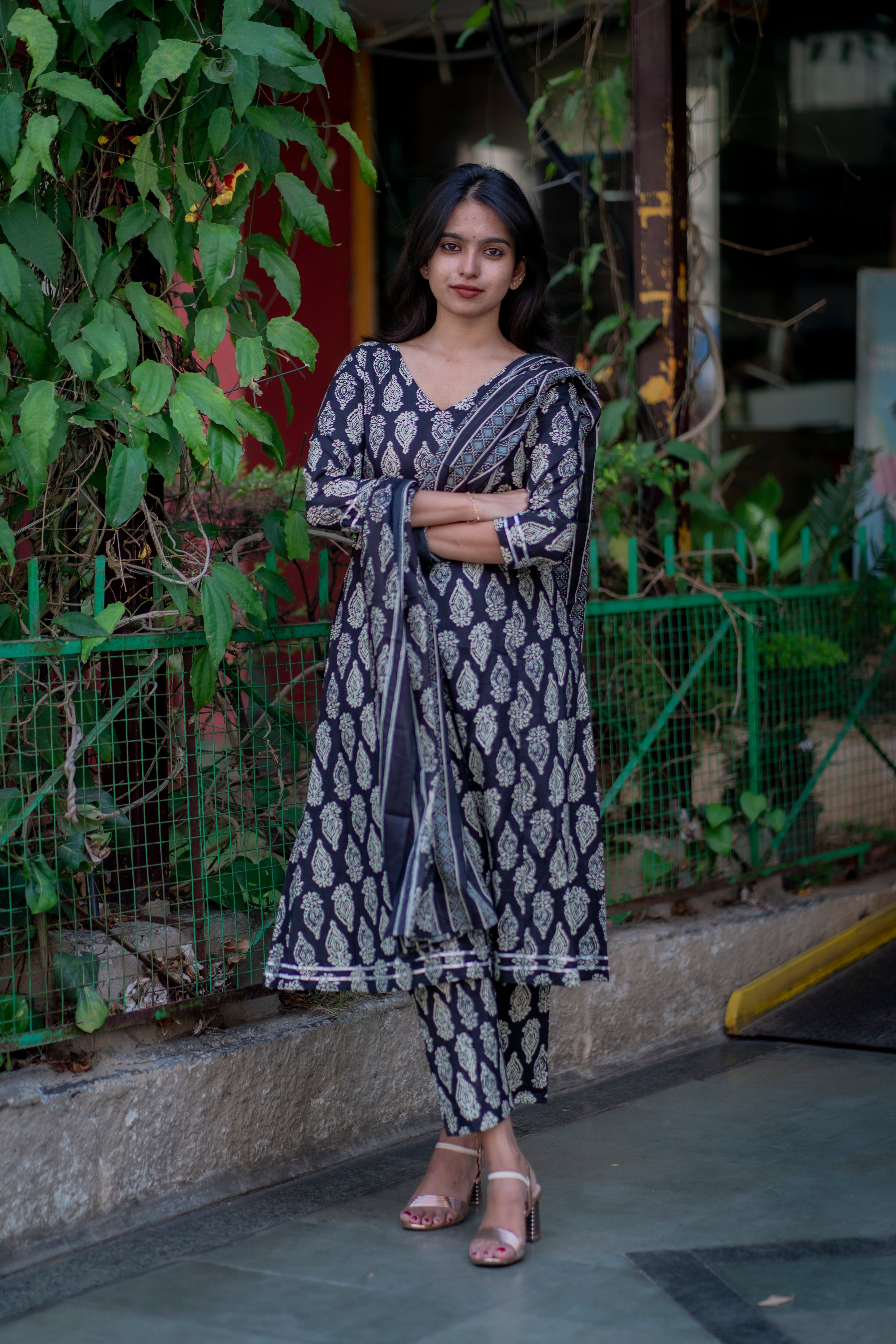 Thara Handloom cotton Suit Set