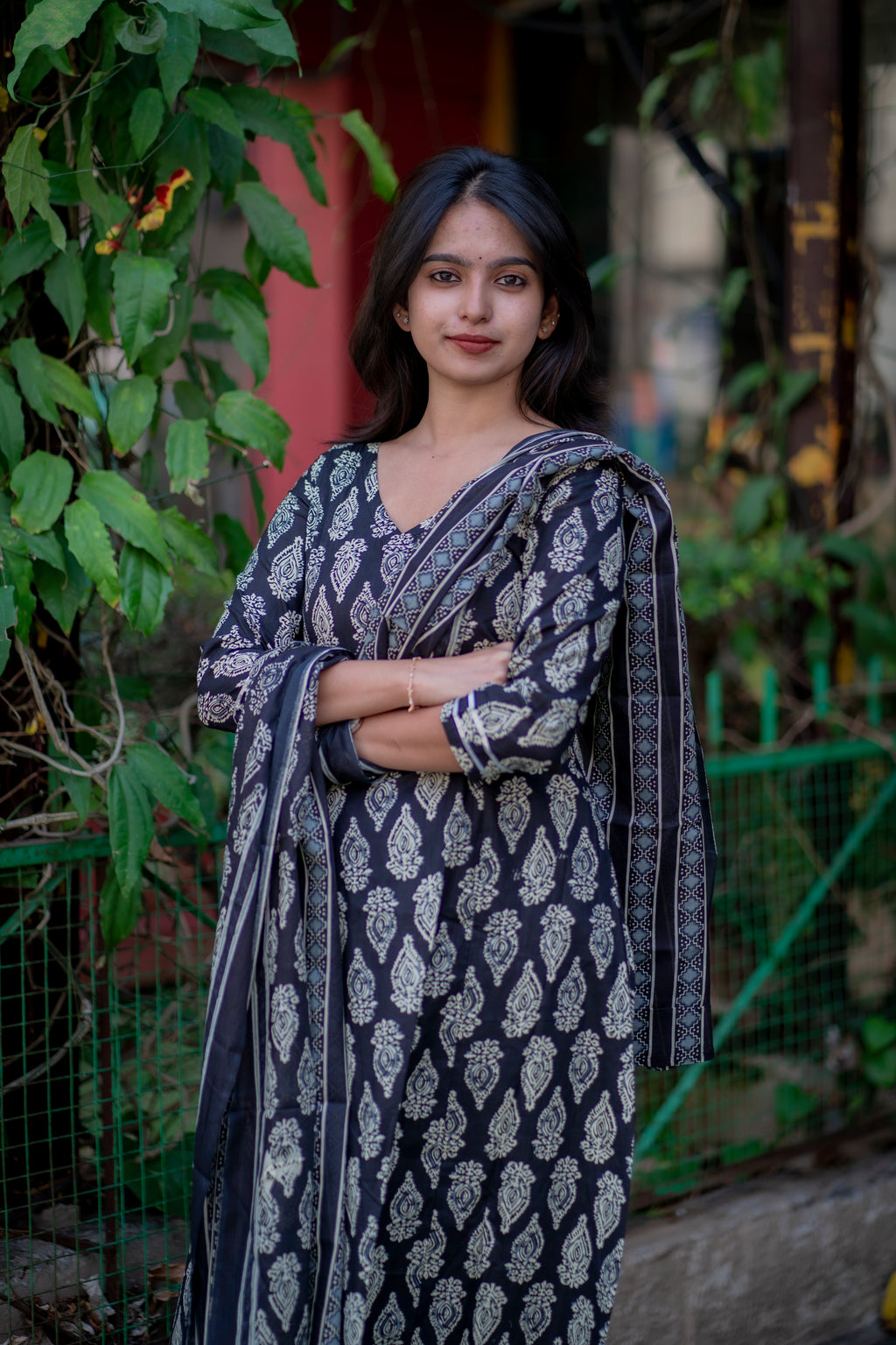 Thara Handloom cotton Suit Set