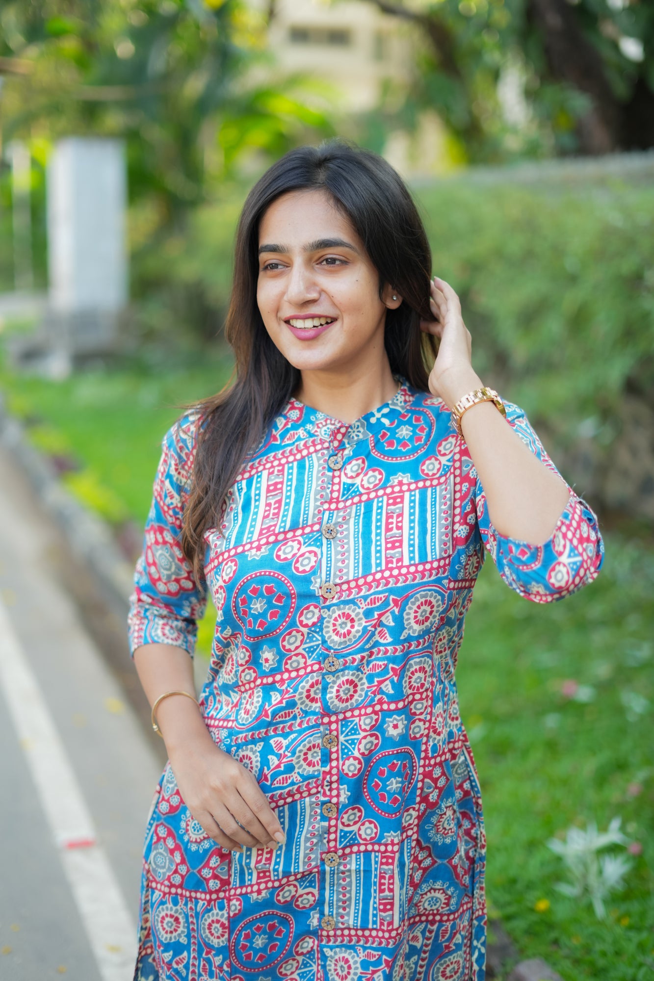 Shyla Cotton Kurta & Pant Set