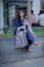 Roxy Handloom Cotton Anarkali Set