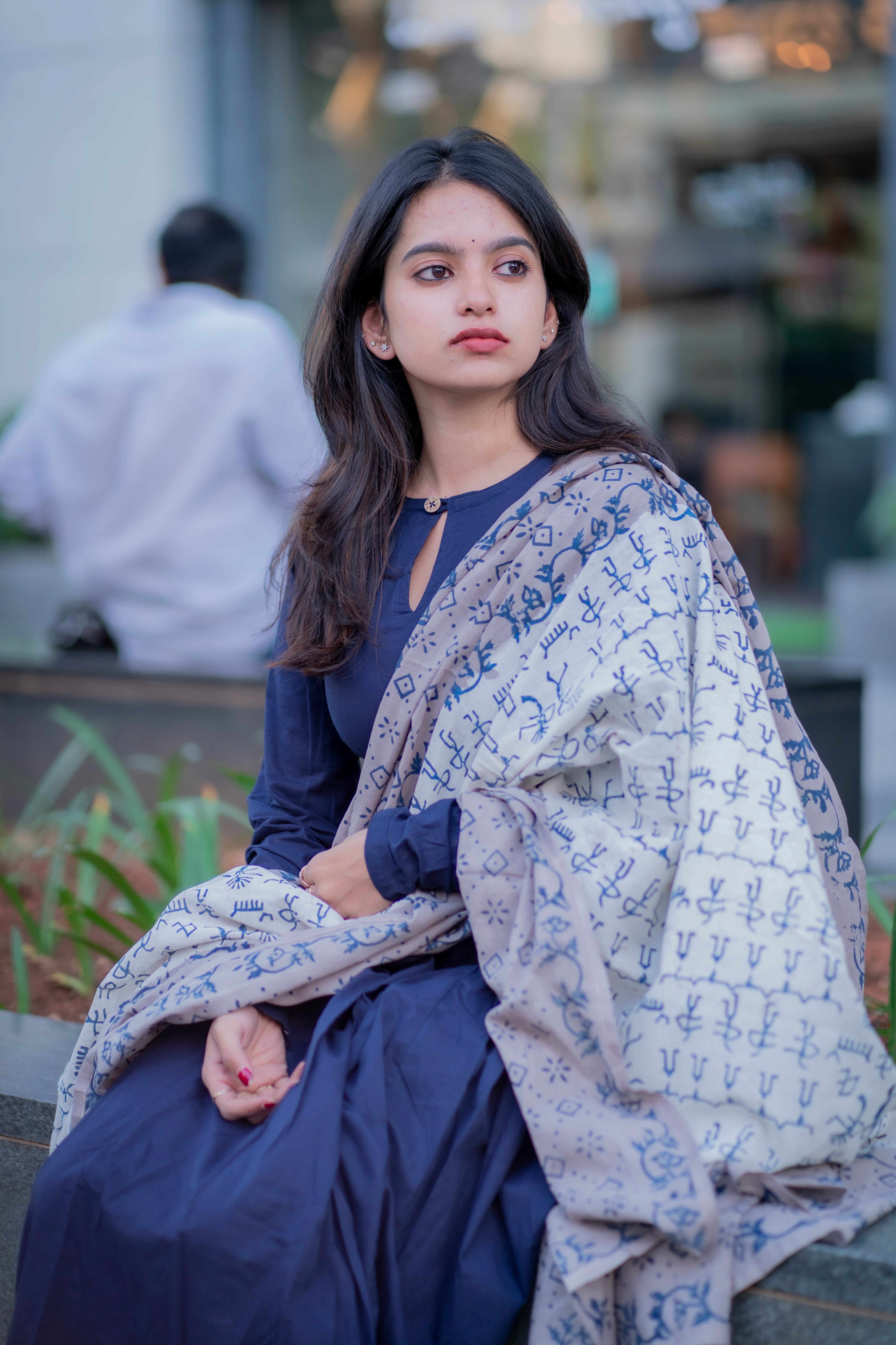 Roxy Handloom Cotton Anarkali Set