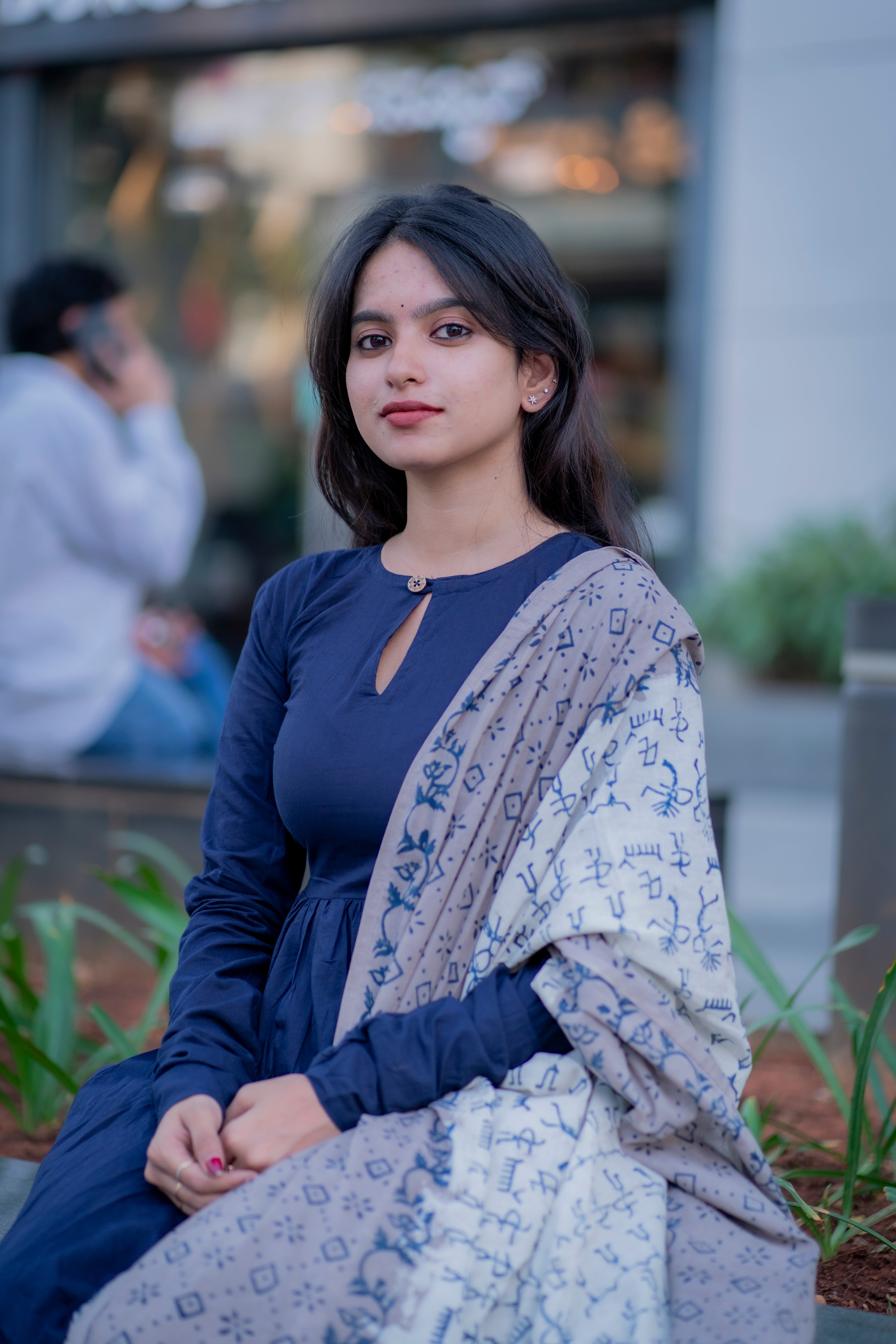 Roxy Handloom Cotton Anarkali Set