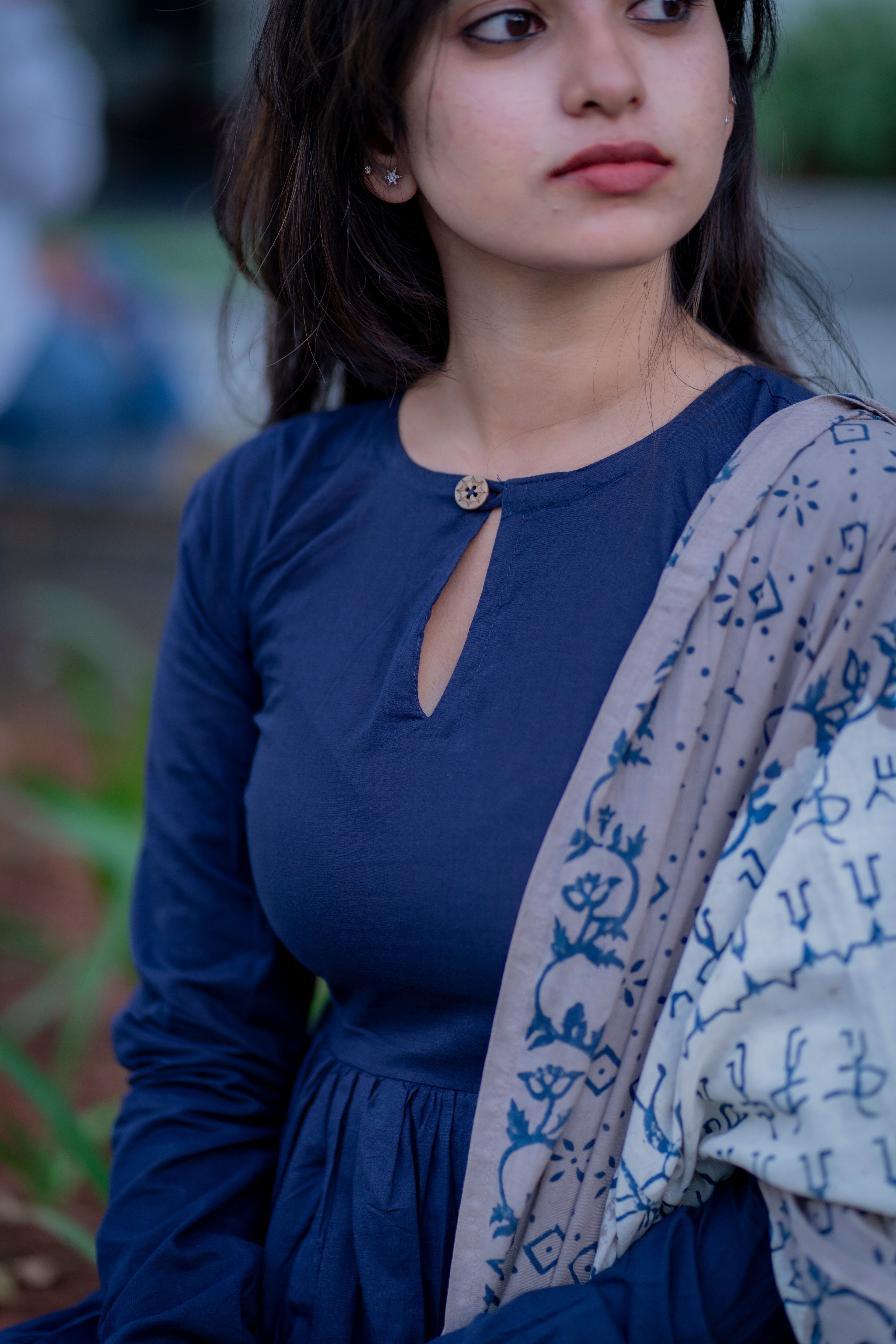 Roxy Handloom Cotton Anarkali Set