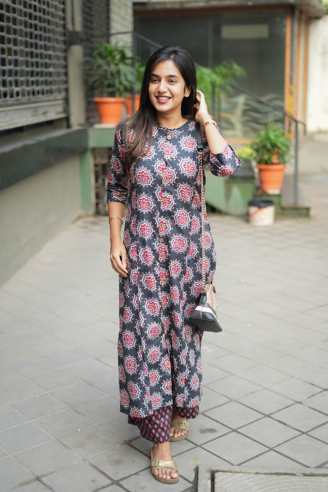 Nishika Cotton Kurta & Pant Set