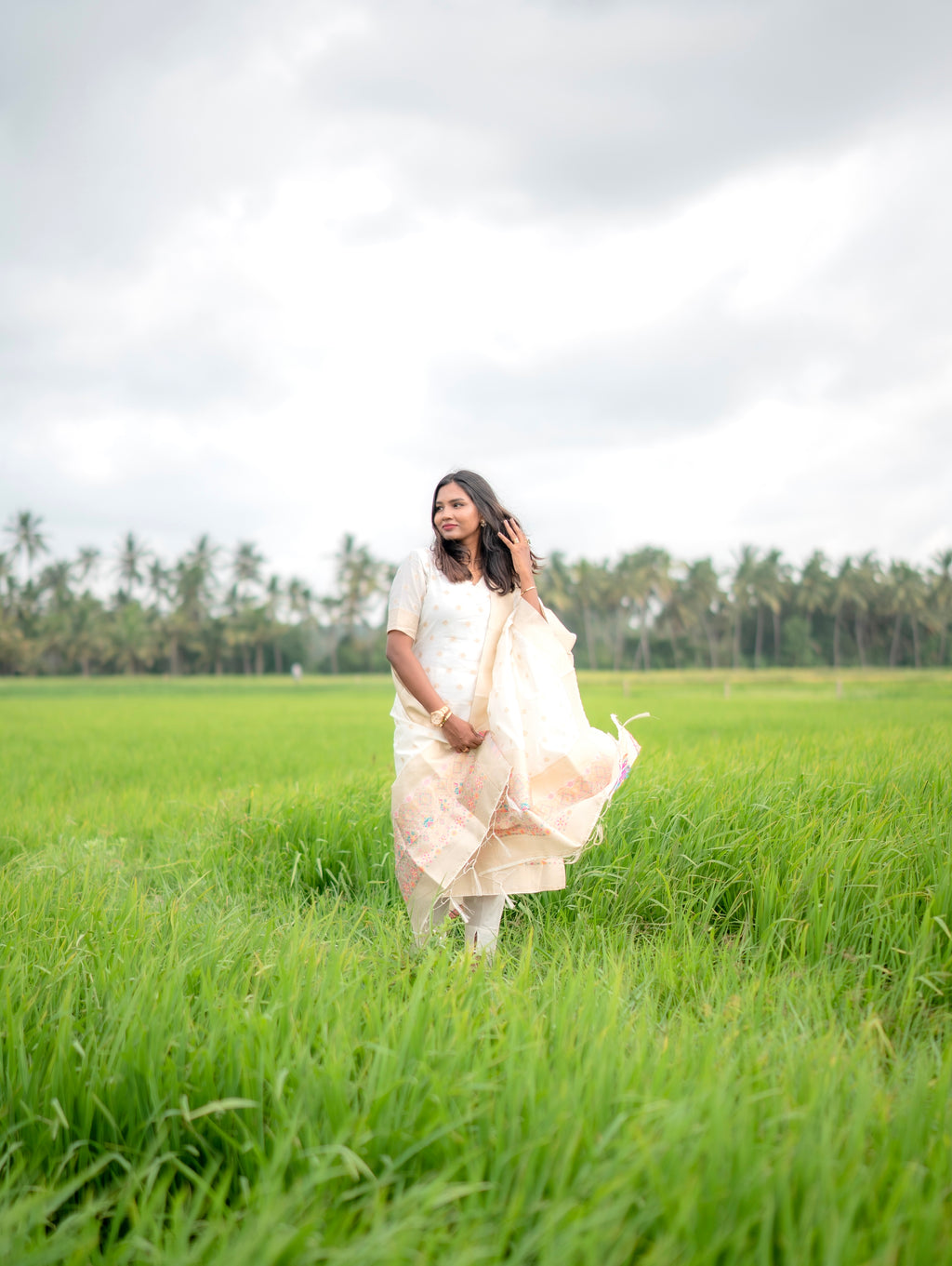 Aarathana Silk Cotton Suit Set