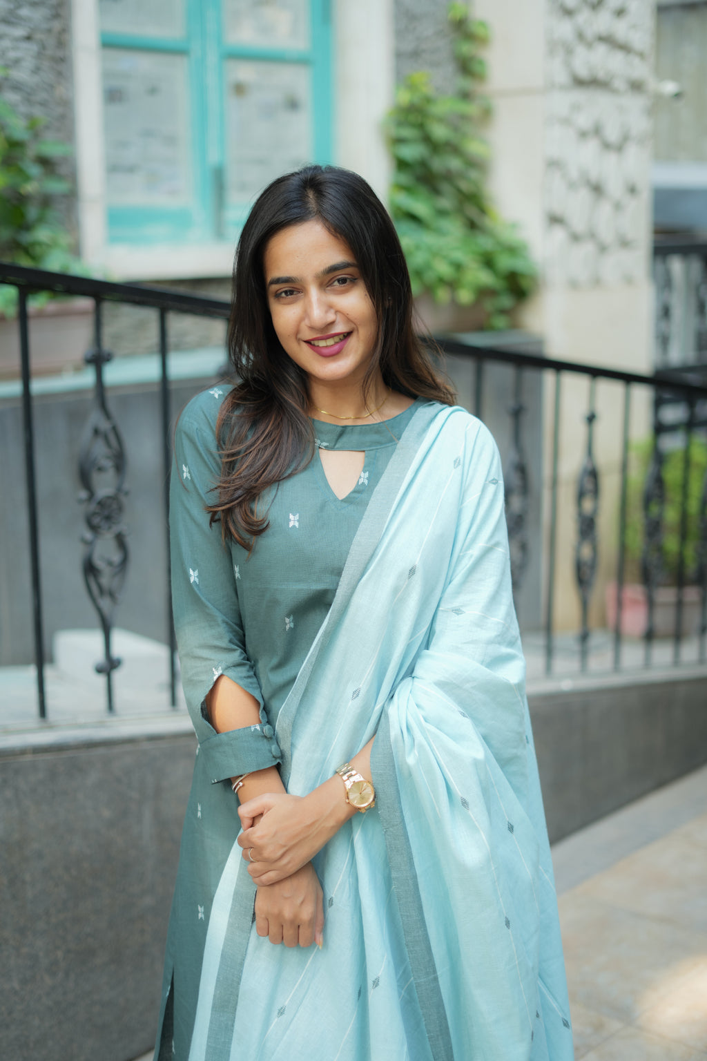 Senganthazh Cotton Suit Set