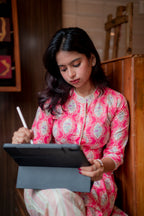 Aafita Cotton Kurta Pant Set