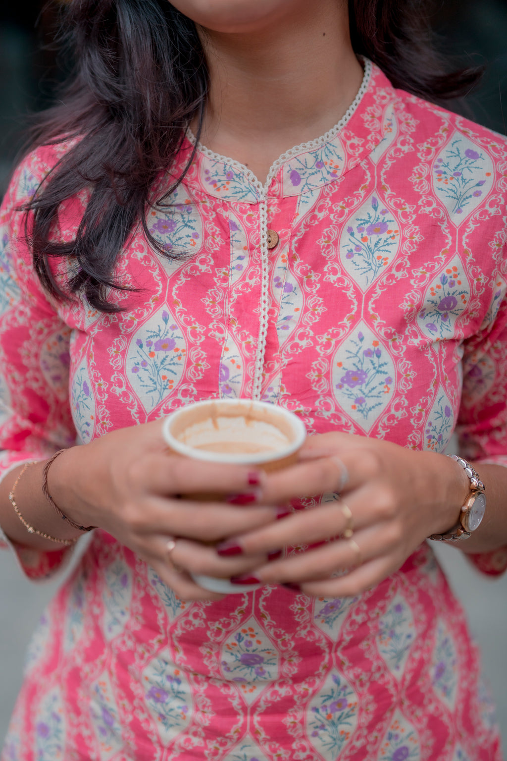 Aafita Cotton Kurta Pant Set