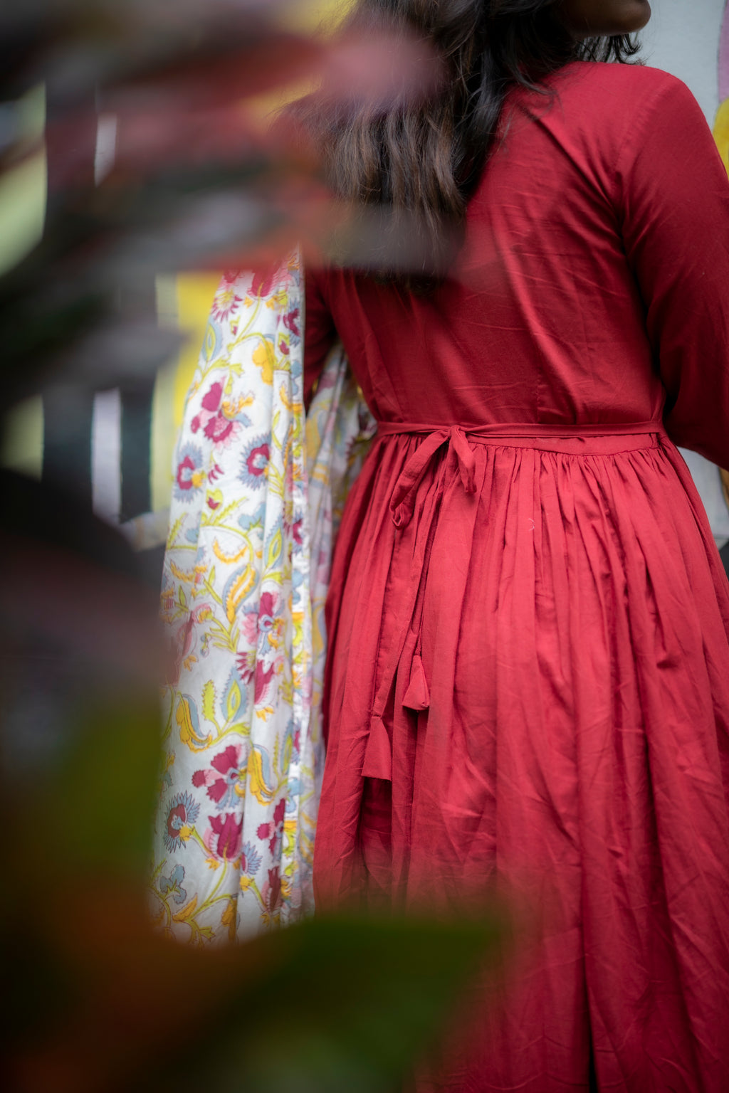 Bailey Cotton Anarkali set