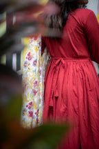 Bailey Cotton Anarkali set