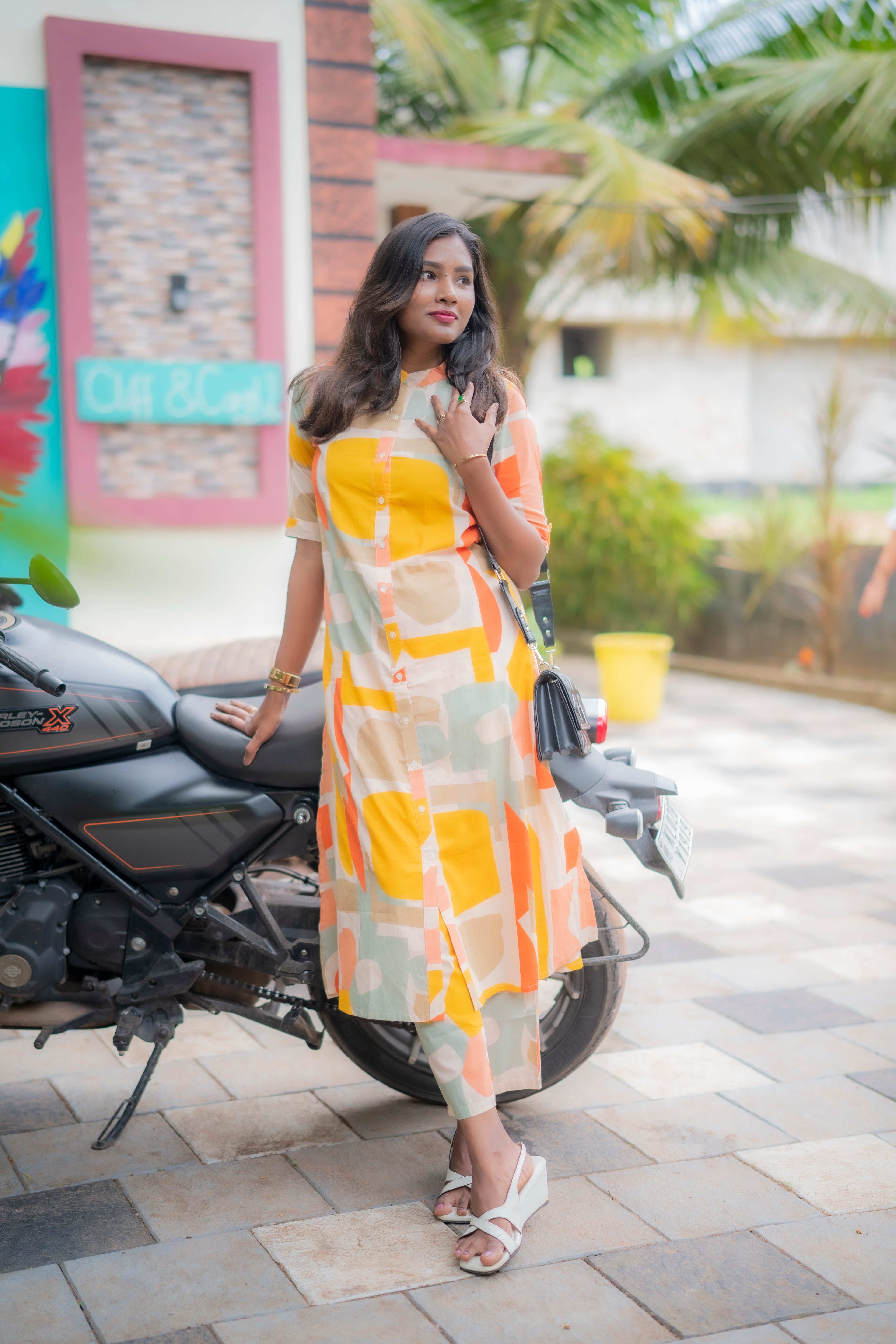 Tanya Cotton Kurta Pant Set