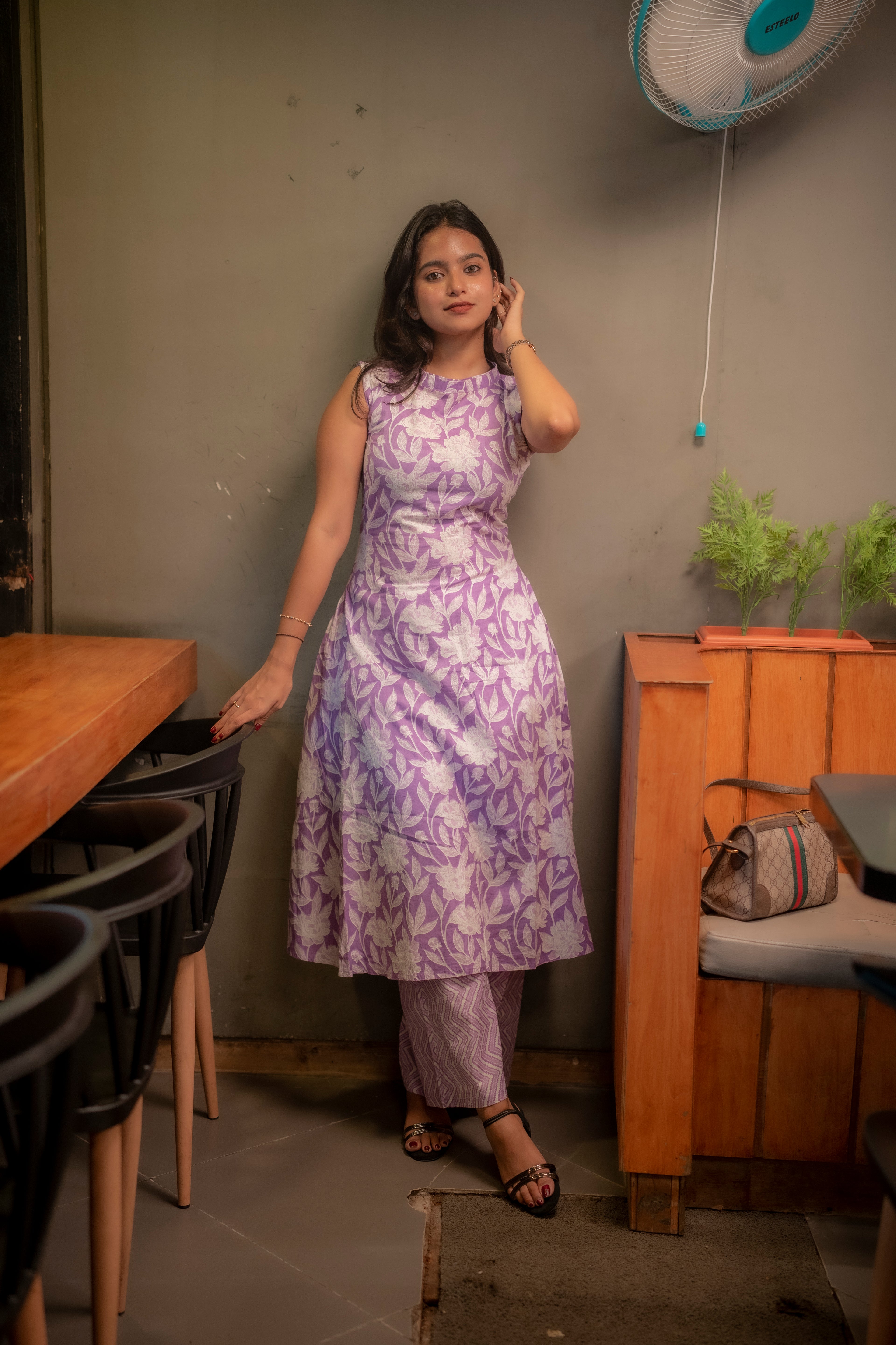 Riley Cotton Kurta Pant Set