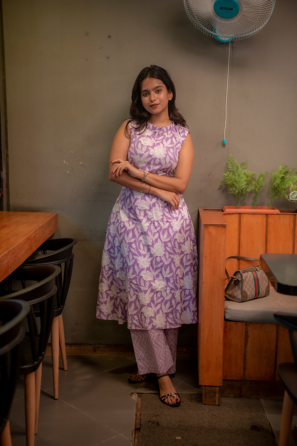 Riley Cotton Kurta Pant Set