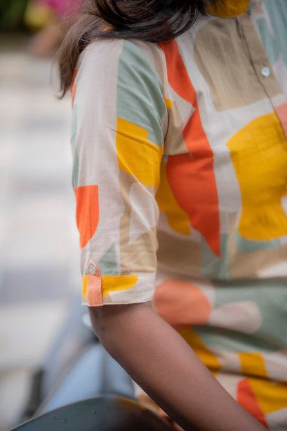 Tanya Cotton Kurta Pant Set