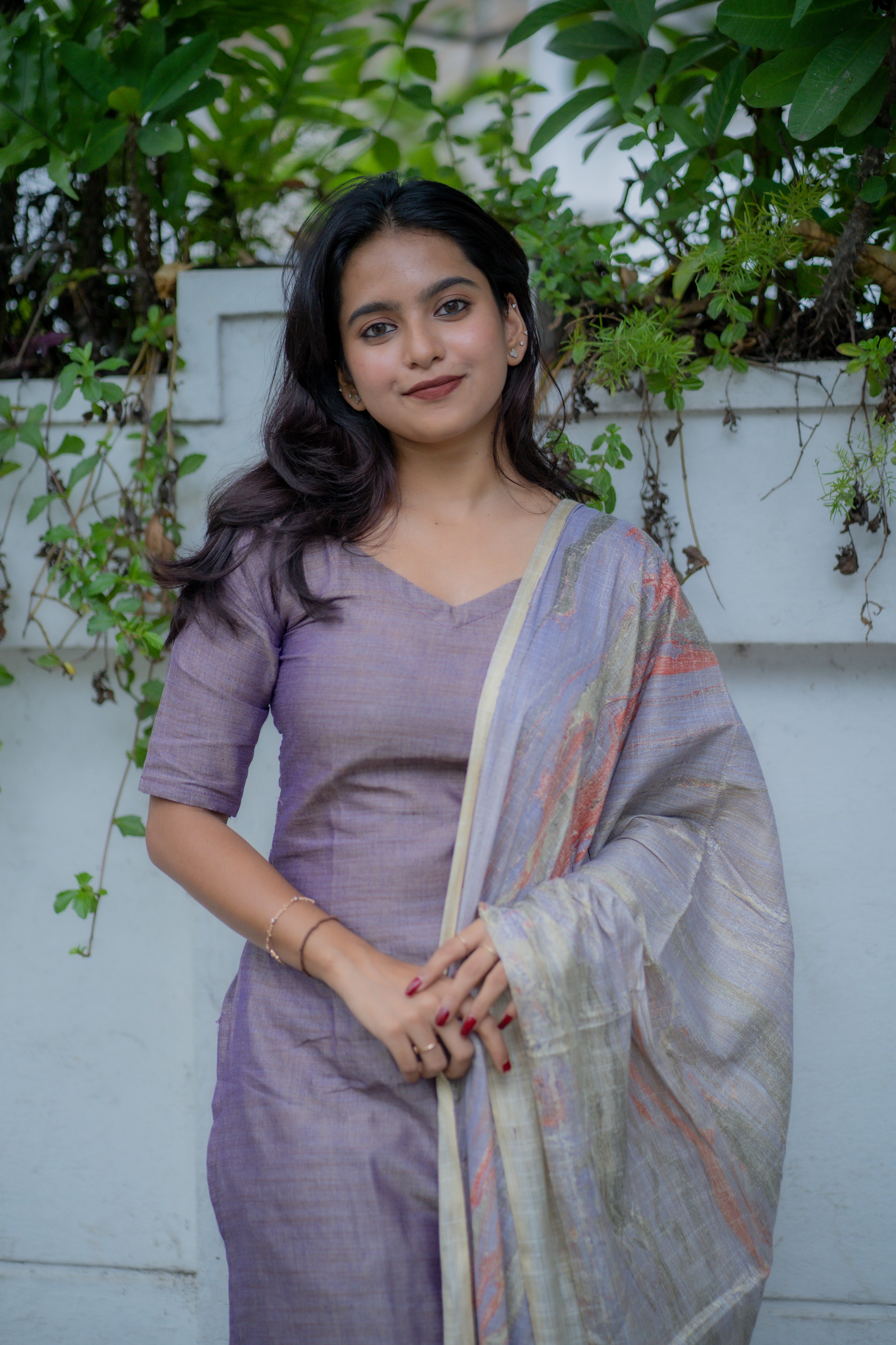 Mahibha Katha cotton suit set