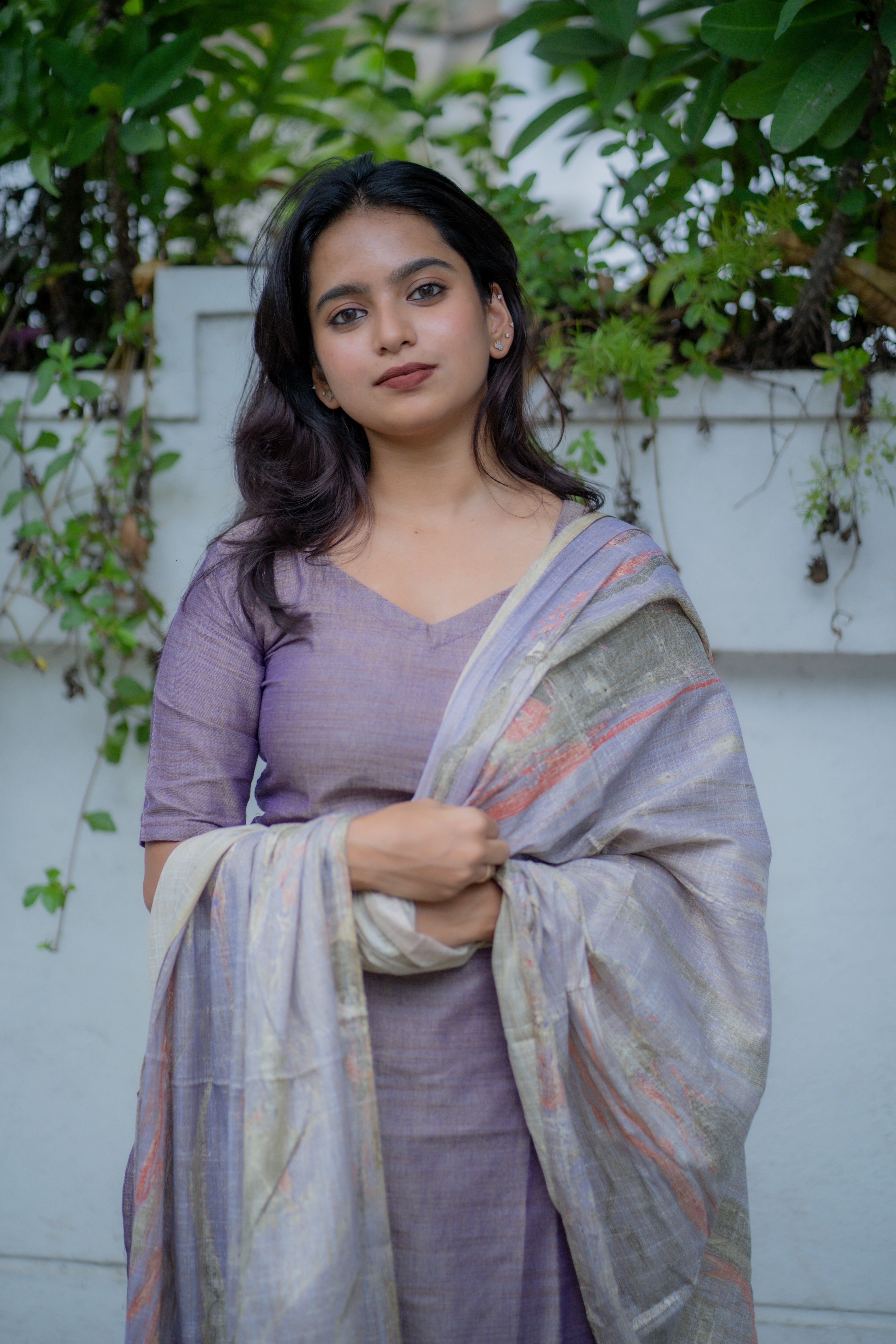 Mahibha Katha cotton suit set