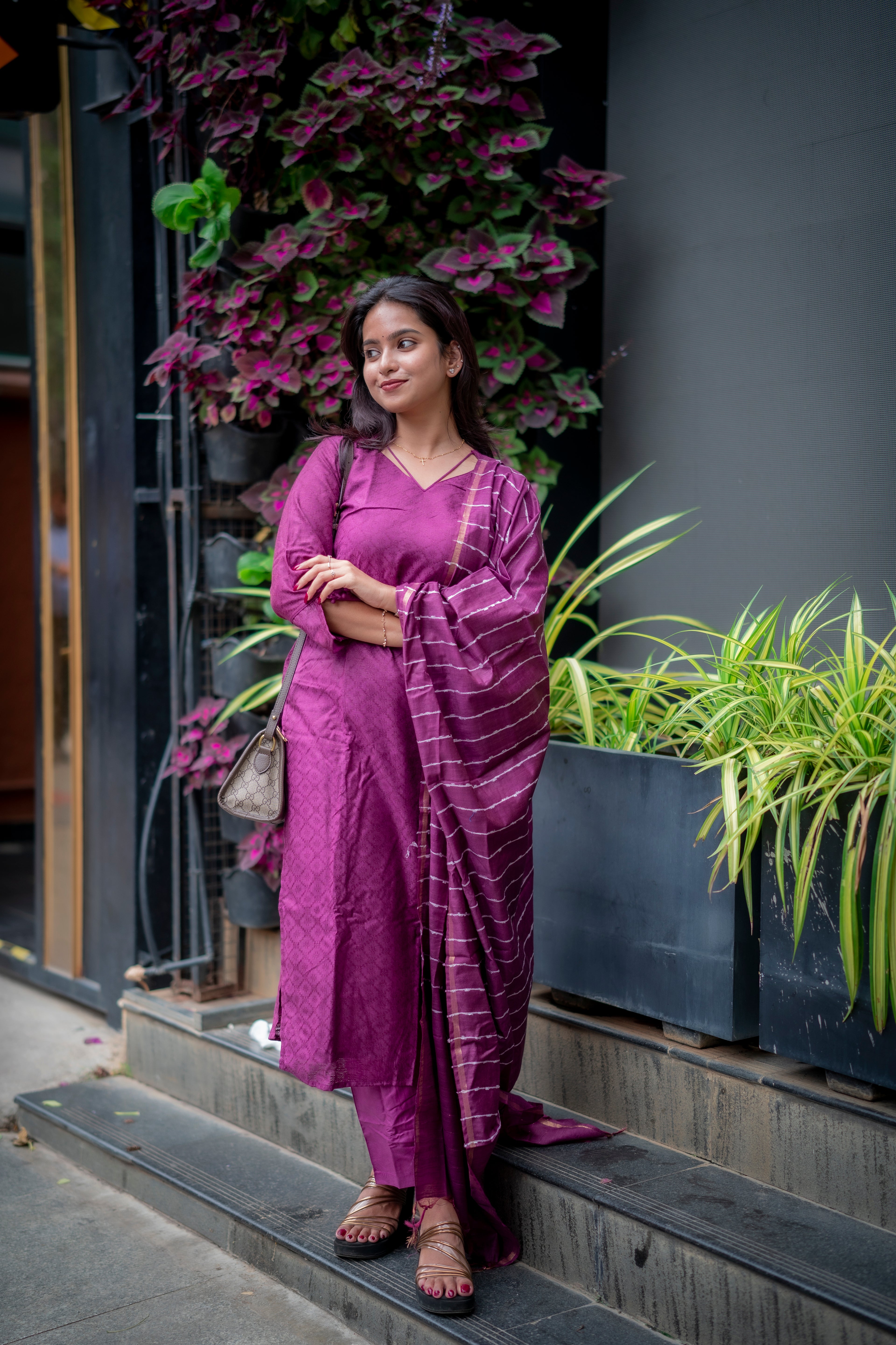 Rubiya Katha cotton Suit Set