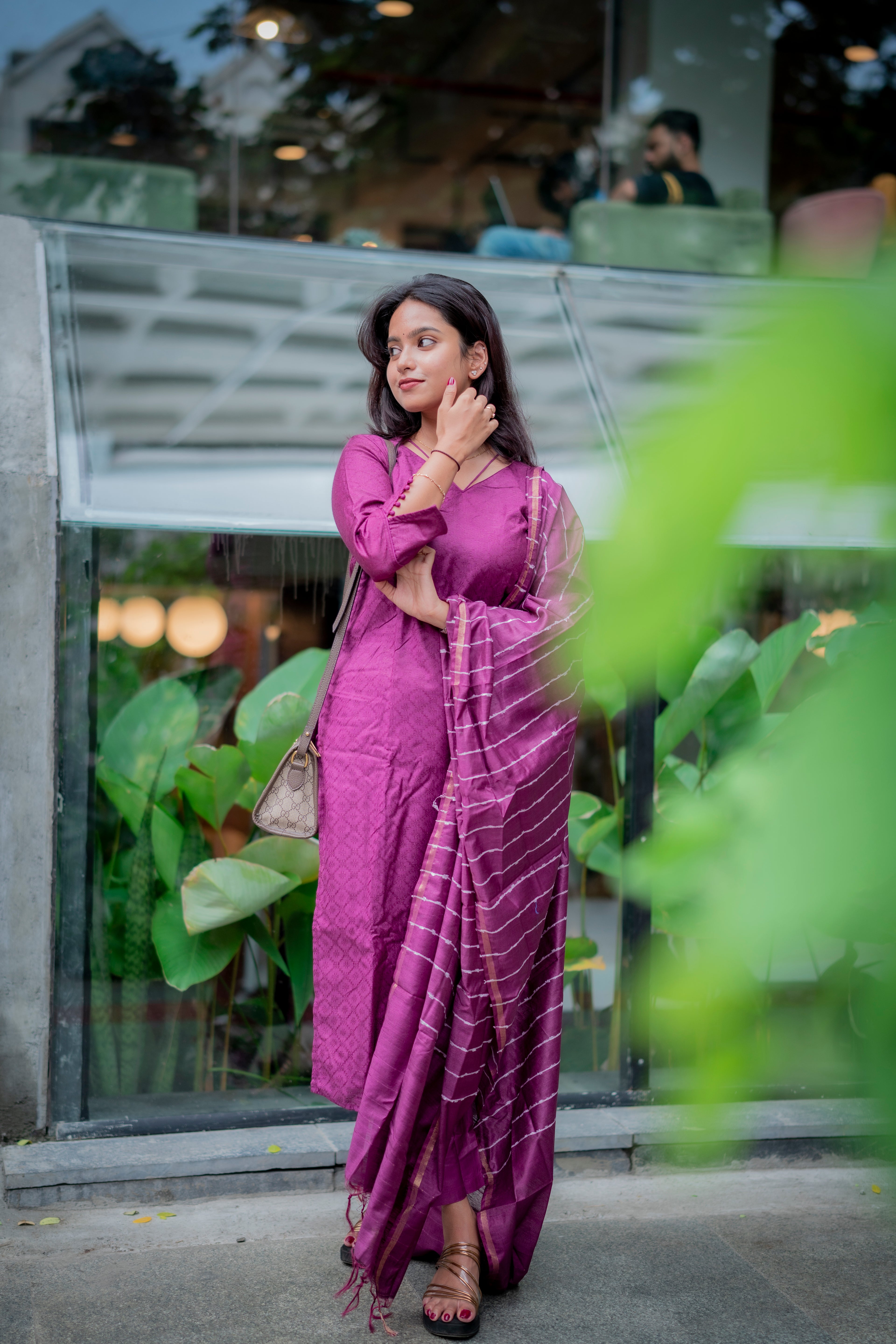 Rubiya Katha cotton Suit Set