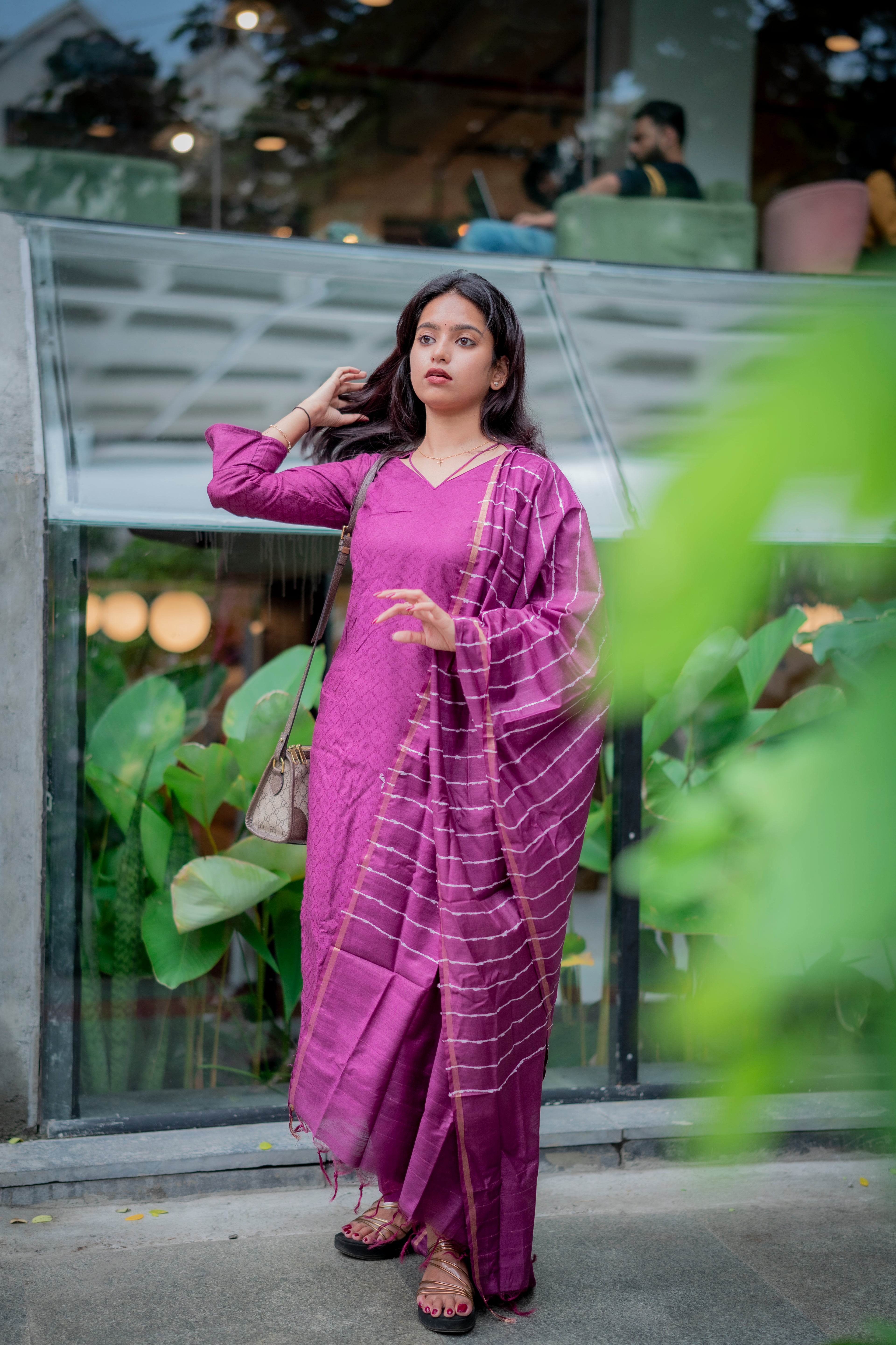 Rubiya Katha cotton Suit Set