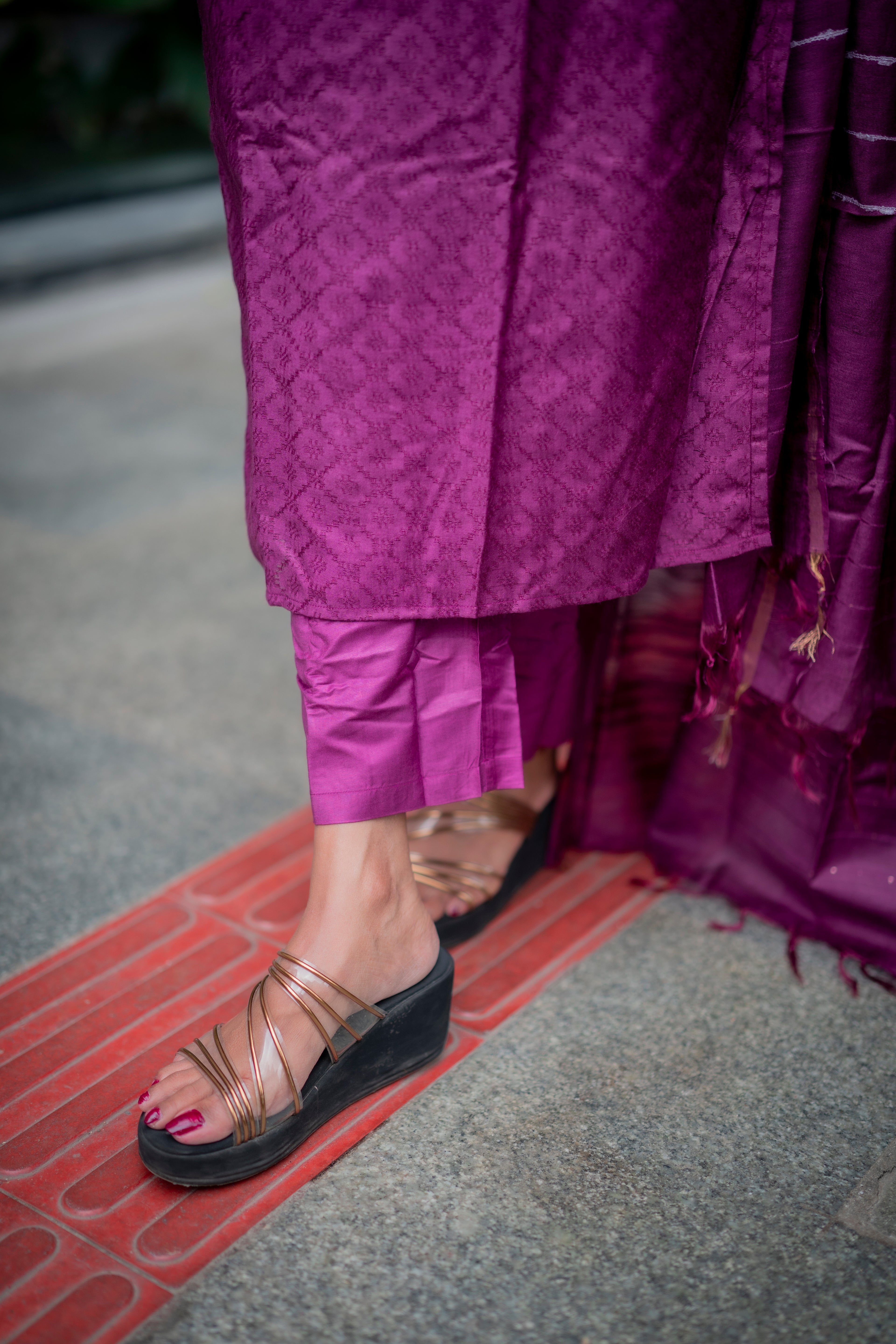 Rubiya Katha cotton Suit Set