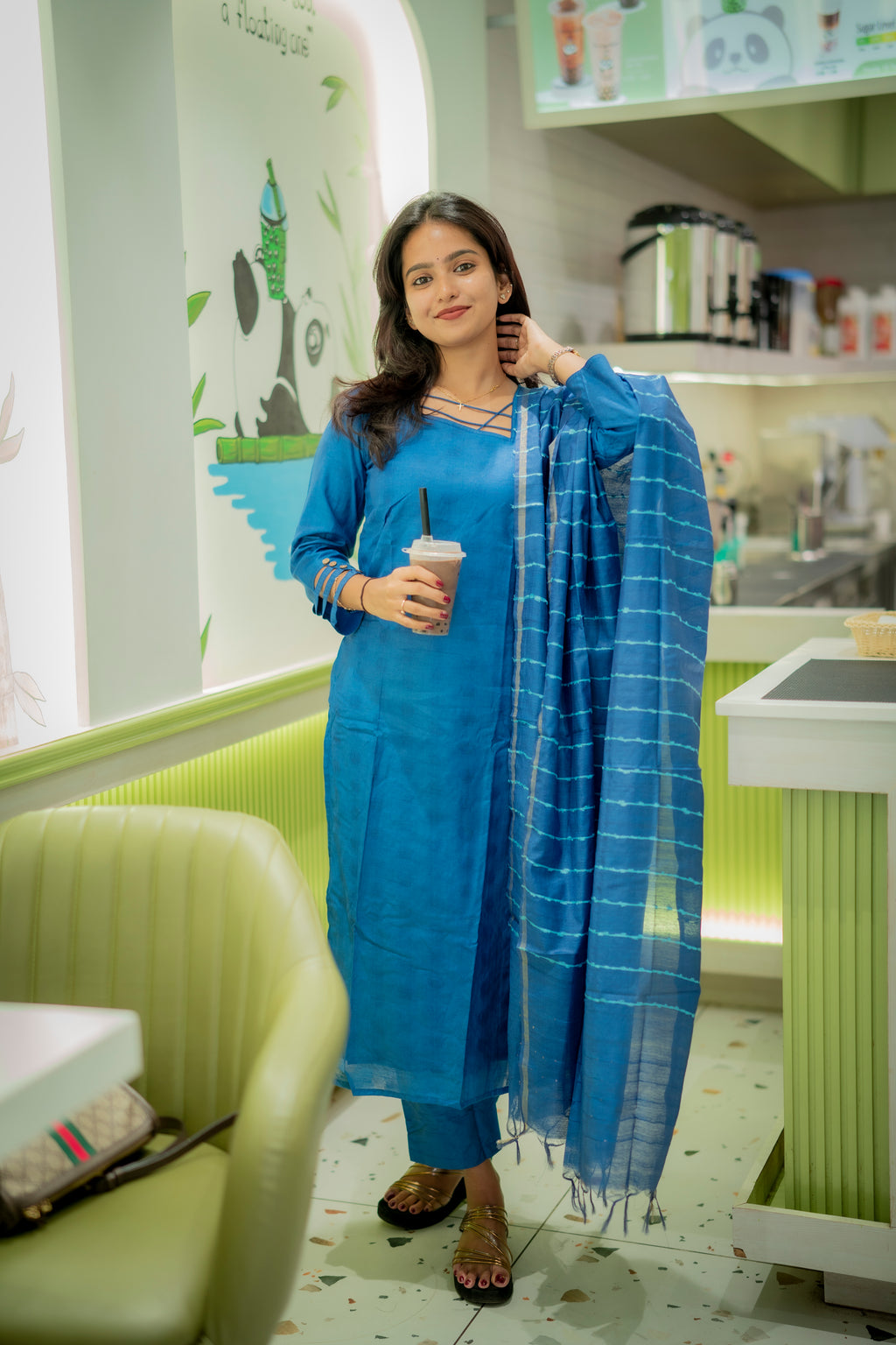 Krithika Katha Cotton Suit Set