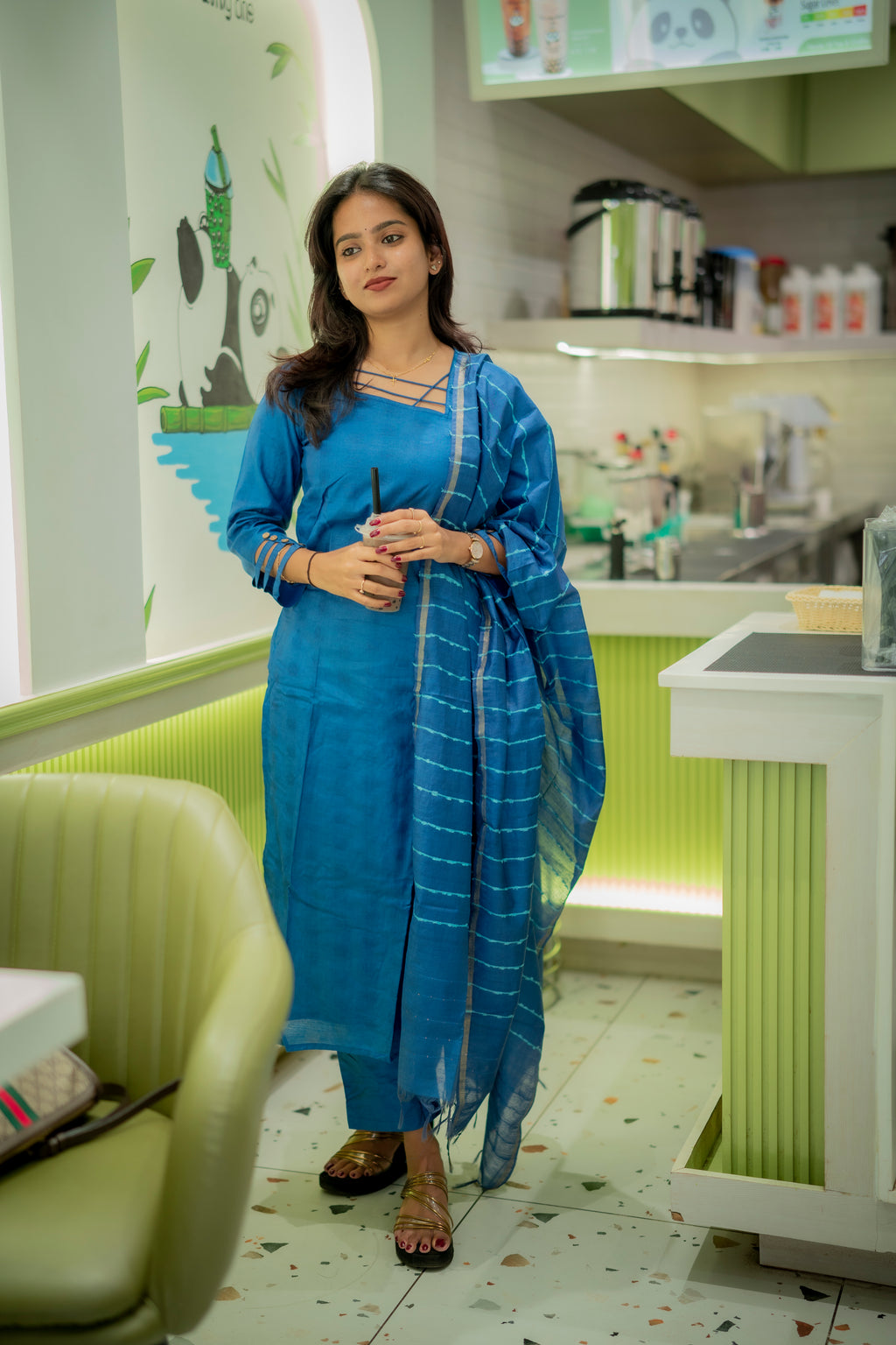 Krithika Katha Cotton Suit Set