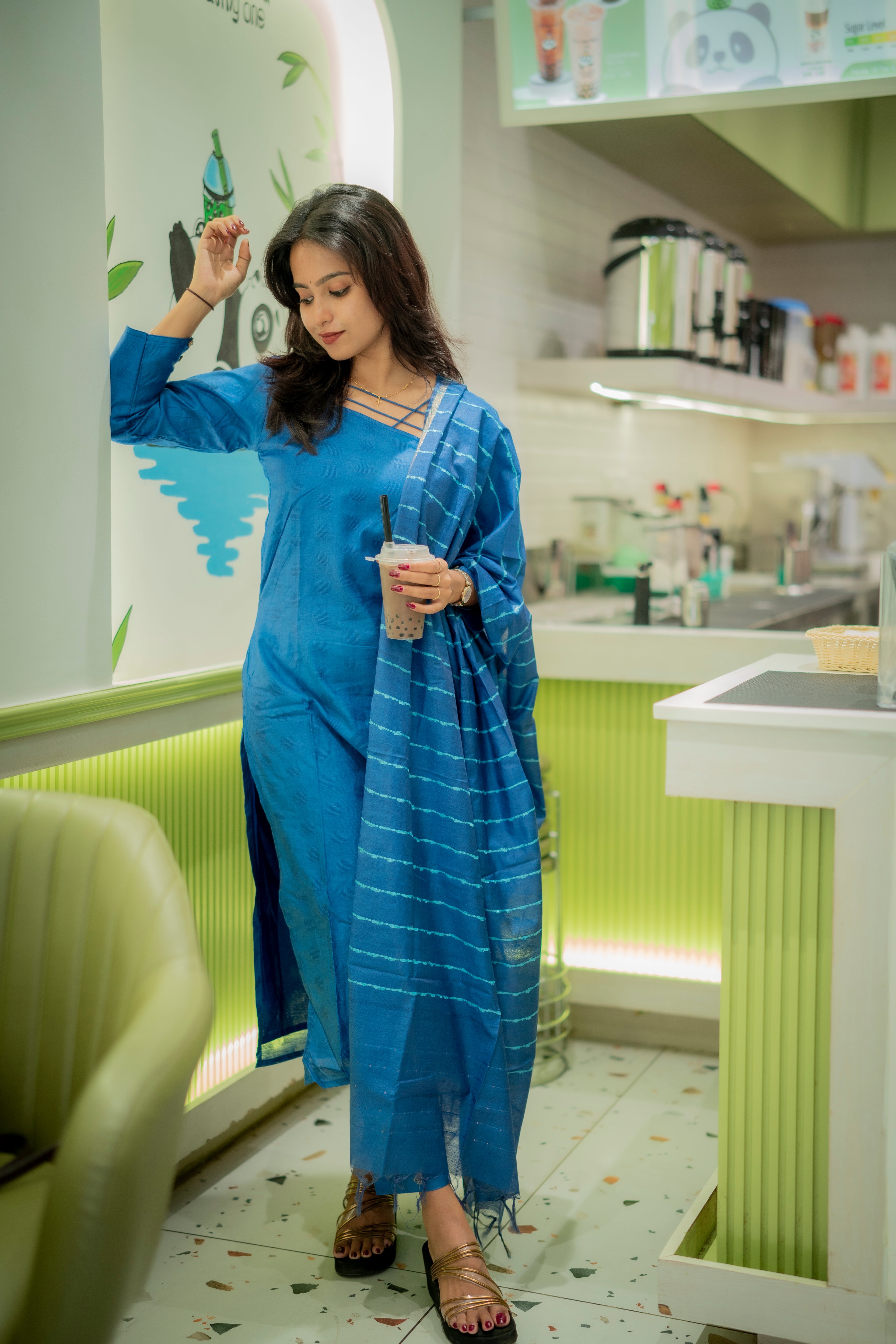 Krithika Katha Cotton Suit Set