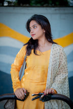 Ninaya Silk Cotton Suit Set