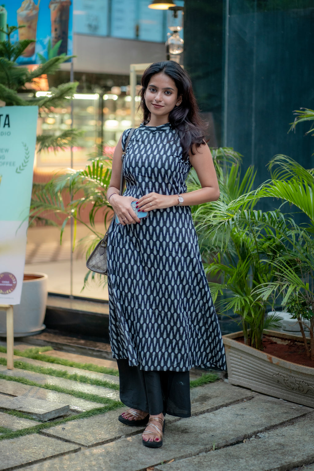 Bhavina Cotton Kurta Pant Set