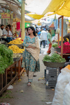 Ahinsha Khadi dupion Suit Set